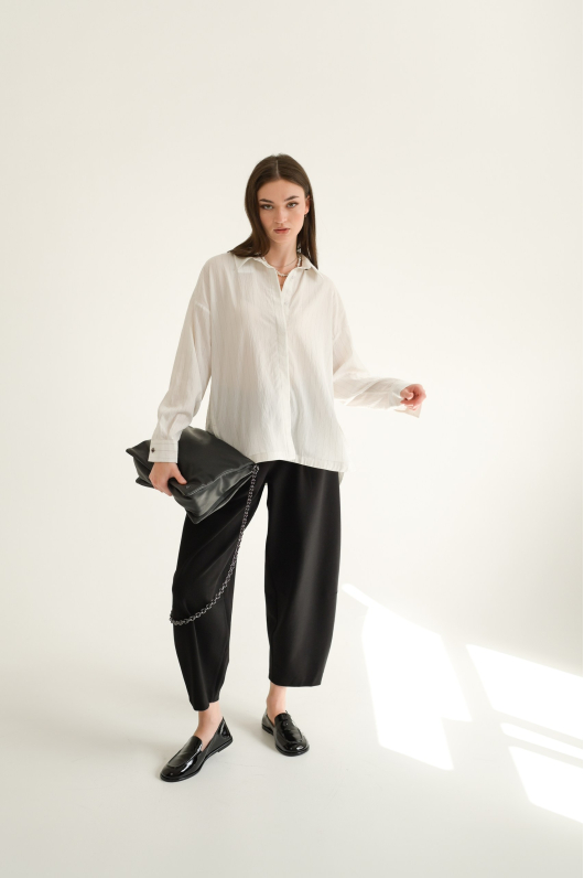 Брюки «Аладины» из плотной ткани